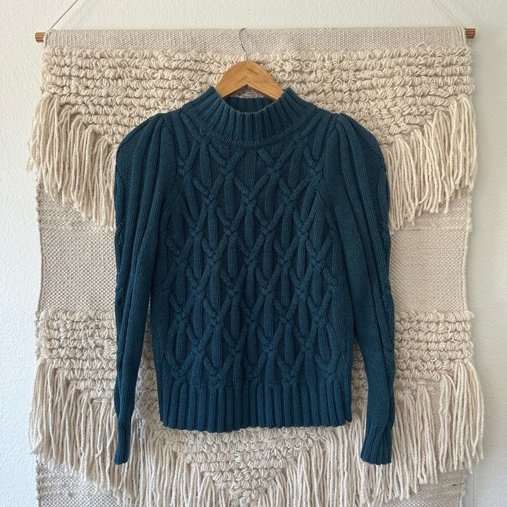 Rebecca Taylor La Vie Cable Turtleneck Sweater